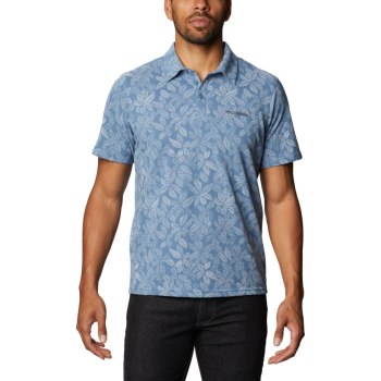 Columbia Broadleaf Canopy, Polo Azules Para Hombre | 740381-FKH